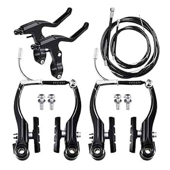 Amazon.co.jp: Yeck 自転車vブレーキセット アルミVブレーキ